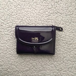Coach trifold wallet